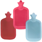 2L HOT WATER BOTTLE Winter Warm Natural Rubber Bag