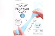 Daiso Light Polymer Clay Soda Soft Nendo Lightweight resin durable from Japan