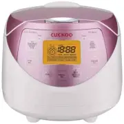 Cuckoo Electric Rice Cooker Pink CR-0631F , 6 cup pot size, non stick coated pot