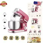 Mini Stand Mixer with Anti-Splash Lid & 4 Strong Suction Cups for Stability