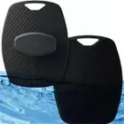 2Pcs Soft Silicone Exfoliating Brush Cleanser Manual Body Cleansing Scrubber&