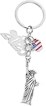 Statue of Liberty Keychain Pendant Cute Bag Charm for Backpack Accessories Intricately Designed Souvenir for Travelers present for Lovers of