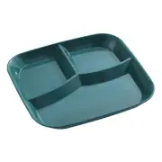 Clear Compartment Fat Reduction Plate Food Storage Tray Toddler