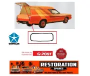 CHRYSLER VALIANT VH VJ CL PANEL VAN UPPER TAILGATE GLASS RUBBER SEAL DRIFTER (for: Chrysler)
