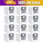 12 Pack Dust Bags for Roborock S8+/ S8 Pro Ultra S7 MaxV/Max S7 Pro Ultra Q5 Q5+