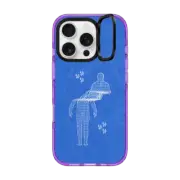 iPhone 16 Pro Impact Ring Stand Case MagSafe Compatible Stardust