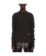 logo-patch cotton sweatshirt S Black