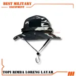 LAYAR JUNGLE HAT 條紋屏風帽子圓帽屏風叢林帽原創產品