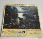 Sunsout, Inc. 1000 Piece Jigsaw Puzzle-Bear Moon-New & Sealed 19.25”x26.625”