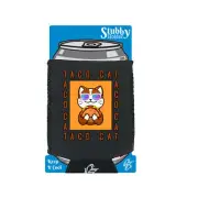 Taco Cat Cats - Novelty Funny Drinks Cooler Holders Stubby Holder