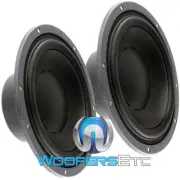 DYNAUDIO ESOTEC MW182 8" 1000 WATT 4-OHM CAR SUBWOOFER CLEAN BASS SPEAKERS PAIR