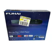 FUNAI Blu-Ray Disc Smart DVD Player w built-in Wi-Fi Apps. NB620FX4 NEW IN BOX