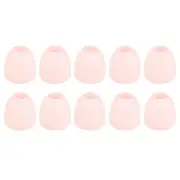 20Pcs Plastic Bell End Stoppers, Cord End Lock Rope Fastener, Meat Pink