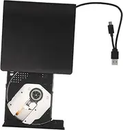 OSALADI External CD DVD Drive Player CD DVD Player Portable External DVD Drive USB Type-c CD DVD Player for Laptop and Desktop Computer