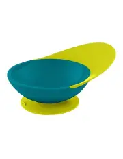 [Boon] Blue/Green Catch Bowl w/ Spill Catcher for Baby/Toddler Food Mat/Table/Tray
