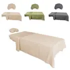 3Pcs Massage Bed Covers Premium Fibre for Commercial and Home stEeP
