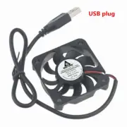 DC 5V 0.18A 5000rpm 5cm 50X50X10MM USB sleeve brushless cooling fan