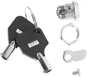 DECOMELODY 1Set Zinc Alloy Cam Locks Security Cabinet Lock for Electrical Cabinets Cupboards Durable Construction for DIY Projects