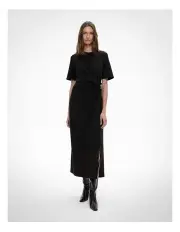 [Witchery] Knot Detail Dress in Black