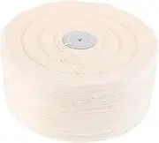 Holibanna Multi-Purpose Polishing Kit 5pcs Cotton Wheels for Drill for Metal Polishing Mirror Wood Carving Waxing