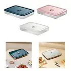 Egg Storage Box Egg Organizer Egg Dispenser Egg Container Wiht Lid for