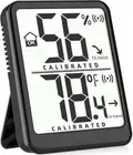 Small Digital Room Thermometer & Hygrometer – Humidity & Temperature Monitor wit