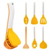 Kitchen Utensils Set 6 Pack Food Grade Silicone Cooking Utensils Set BPA-free...