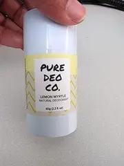 Lemon Myrtle Natural Deodorant