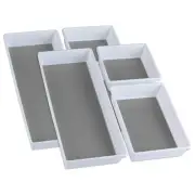 Drawer Organizers 3-Size | Kitchen, Desk, Junk Drawer Organization & Storage ...