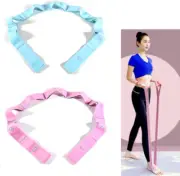 2Pcs Yoga Stretch Assist Strap with 9 Numbered Loops,Yoga Stretch Strap, Elastic