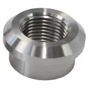 Aeroflow Stainless Steel Weld-On Female NPT Fitting 1/8" NPT, AF998-02SS