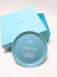 在飛比找Yahoo!奇摩拍賣優惠-全新正品Tiffany 1837瓷碟盤