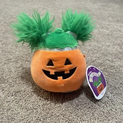 Squishmallows Paige the Pumpkin 4.5" KellyToy Plush Toy Jako-o-lantern