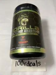 Gorilla Mode Base Pre-Workout Formula - Volcano Burst (0.79 Lbs / 30 Servings)
