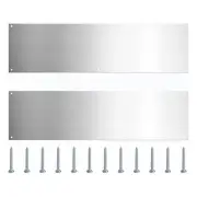 Easy Installation Stainless Steel Kick Plates Keep Your Doors Immaculate