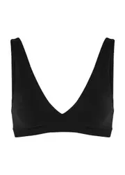 PRISM2 Graceful Stretch-jersey Soft-cup bra - Black - One Size One Size