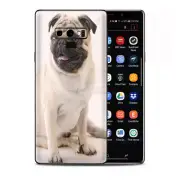 Skins Decal Wrap for Samsung Note 9 - Pug Mug, cute pug