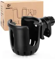 Universal Cup Holder Stroller Drink Holder for Bikes Trolleys or Walkers Fits AU