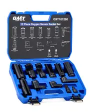 12pc Oxygen Sensor Socket Set for Oil Pressure Sending Units Thermal Sensors