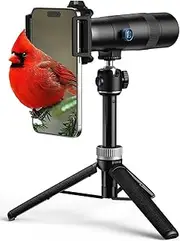 APEXEL High Power 30X Telephoto Lens for iPhone Telephoto Lens with Tripod Attachment, for iPhone 16/15/14/13 Pro Max, Samsung, Android Phone and Most Smartphone