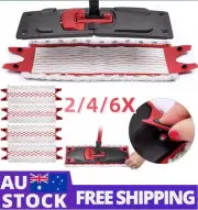 6X For Vileda Ultramax Microfibre Refill Mop Head Mop Cover Pads Set Floor Clean