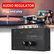 Pyle Phono Turntable Preamp Mini Electronic Audio Stereo Phonograph Preamplifier