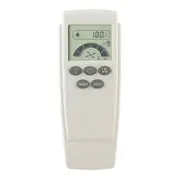 Brillant 99222 - Dimmable Three Speed AC Fan Remote Control With Timer - White