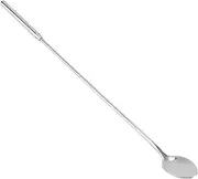 KOSDFOGE Stainless Steel Teardrop Spoon Long Handle Drink Mixing Cocktail Stirrer Spoons for Home Cafe Bars