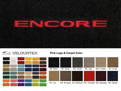 Lloyd Mats Velourtex Buick Encore Custom Embroidered Floor Mats (2013-2022)