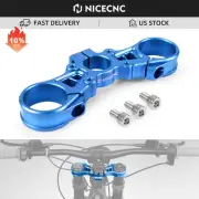 NICECNC Upper Triple Clamp Top Link For Surron light bee X S Blue