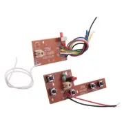 2PCS 5CH RC Remote Control 27MHz Circuit PCB Transmitter and Receiver Board9332