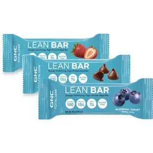 【Star代購】GNC LEAN BAR 高蛋白棒 營養棒 乳清蛋白 Lean Bar 高蛋白點心 巧克力 草莓 藍莓