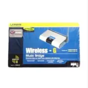 Linksys Wireless-G Music Bridge WM54G 802.11g/B 2.4GHz For Streaming Audio Syste