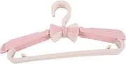 MUCKLILY 5Pcs Slip Clothes Hangers Hangers for Dresses Coats Lightweight Clothing Hangers for Nursery Laundry Use